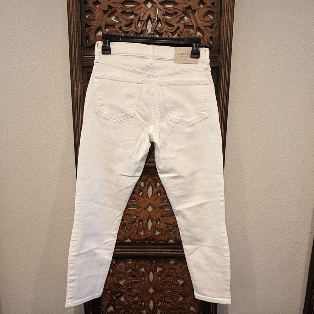 Lucky Brand White crop Jeans - Picture 3 of 5